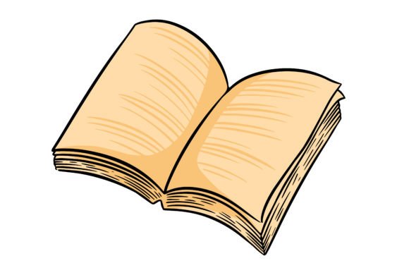 Book Vector Graphic Art for Graphics and Illustrations