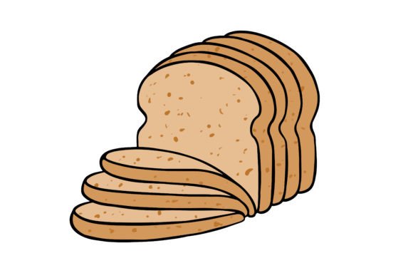 Bread Vector Clipart SVG Graphics and Illustrations