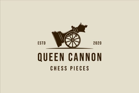 Chess Queen Cannon Logo Review