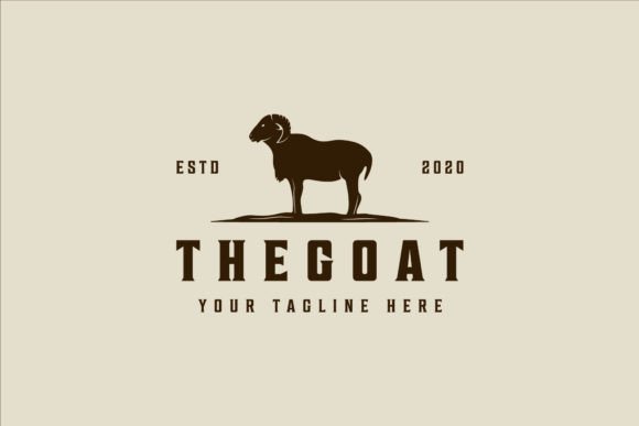 Goat Logo Vintage Vector Illustration Graphics and Logos Review