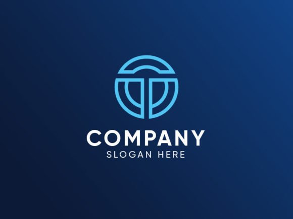 Letter T Circle Logo Templates for Graphics and Logos