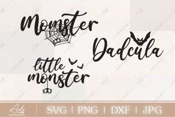 Momster, Dadcula and Little Monster Graphics and T-Shirt Designs Review