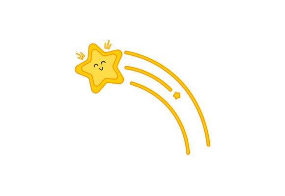 Shooting Star Illustration Art: Graphics and Illustrations Review